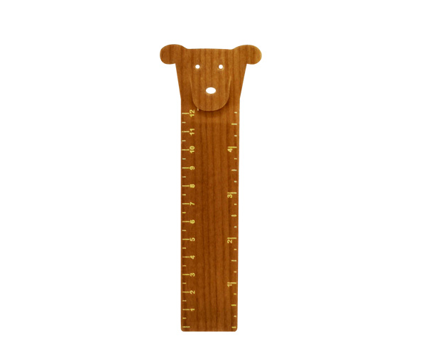ruler bookmark dog3