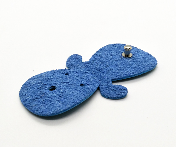 Cable Clip blue dog4